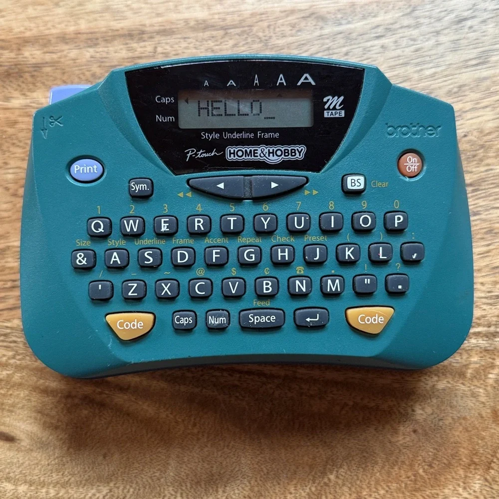 Brother P-Touch Home & Hobby Office Label Maker Midel PT-65